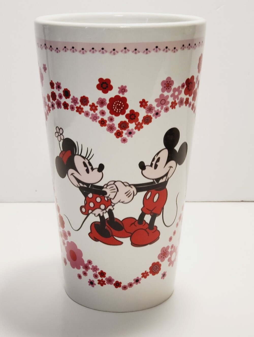 Disney Minnie And Mickey Mouse Valentine Mug